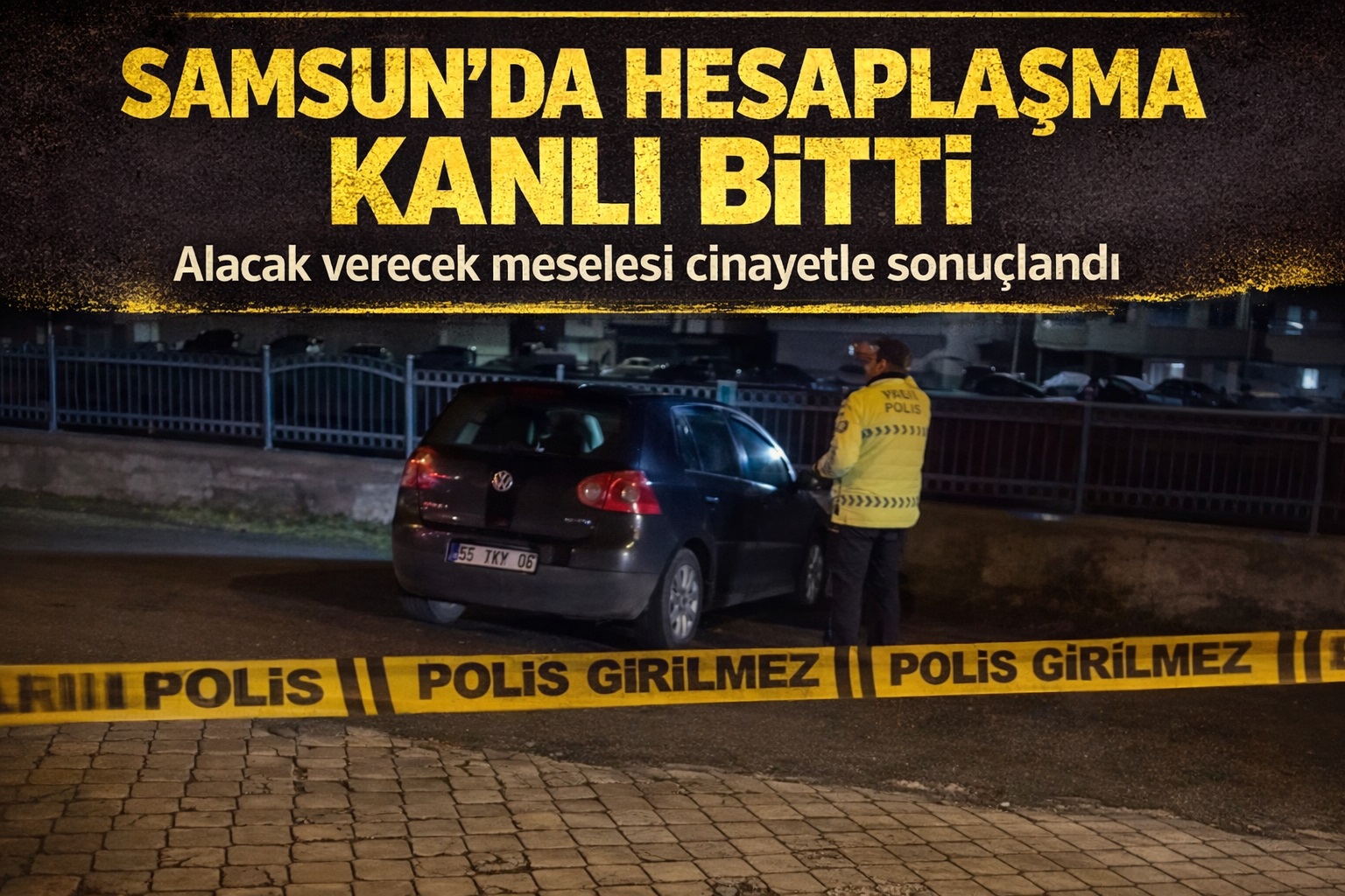 Samsun'da husumetlilerin kavgası kanlı bitti: 1 ölü