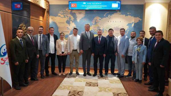 Özbekistan Alfraganus Üniversitesi'nden Karabük Üniversitesi'ne ziyaret