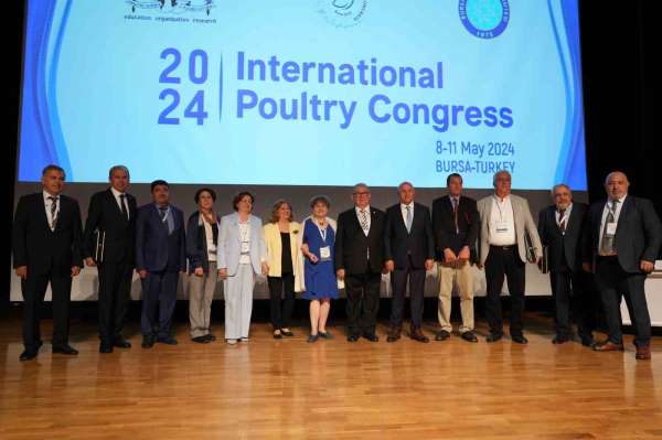Uluslararası Kümes Hayvanları Kongresi 16 ülkeden katılımcılarla Bursa'da başladı