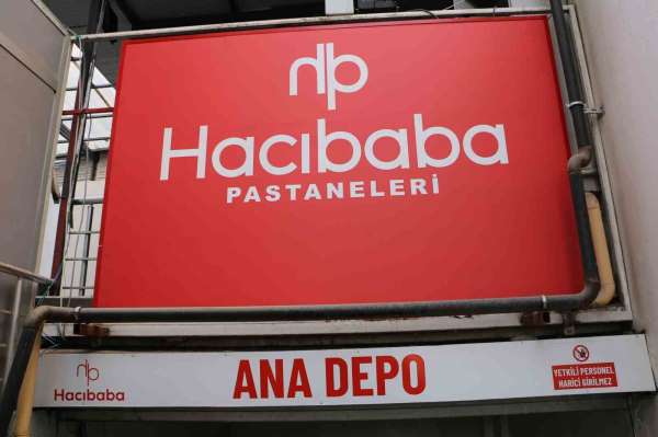Hacıbaba Pastaneleri'nde kaliteli malzeme zamanında uyguna alındı, tatlılar ucuza satılıyor