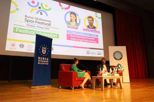 Ömer Erdoğan, Bursa Uluslararası Spor Festivali'nin konuğu oldu