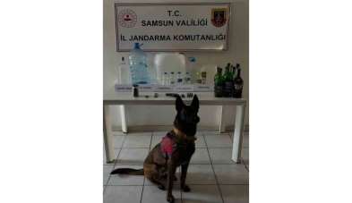 Samsun'da 65 litre etil alkol ele geçirildi