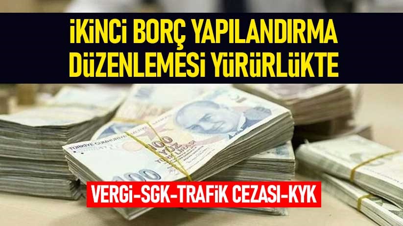 Vergi ve borç yapılandırması Resmi Gazete'de yayınlandı