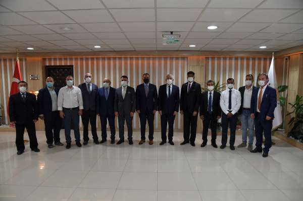 Bangladeş ve Cezayir Büyükelçileri Isparta'da