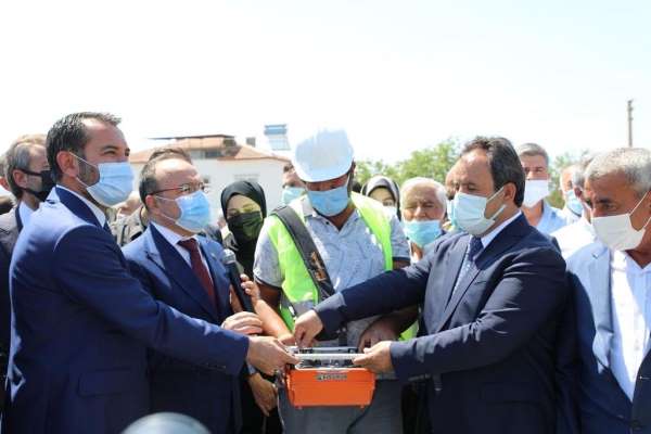 Elazığ'da temel atma ve şehitlik anıtı açılış programı