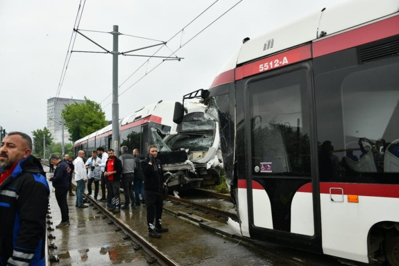 Samsun'daki tramvay kazası