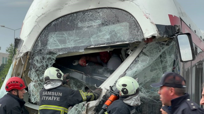 Samsun'da tramvay kazasında yaralı sayısı artıyor