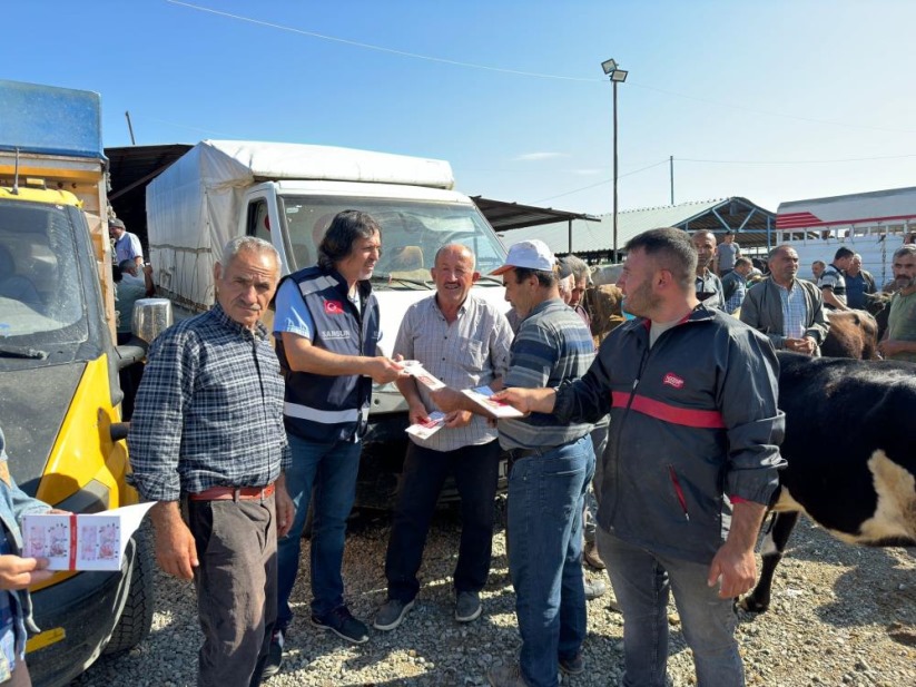 Samsun'da hayvan pazarında sahte para uyarısı