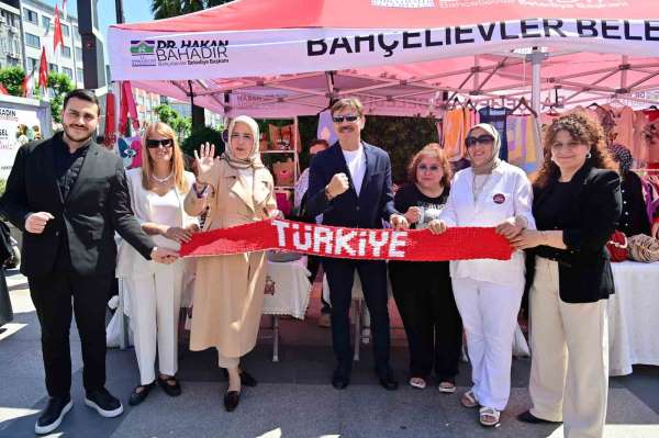 Bahçelievler'de kadınların el emeği ekonomiye kazandırılıyor