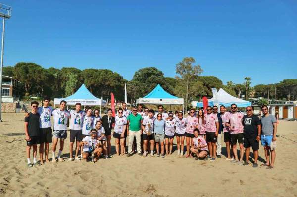 Balıkesir'de Plaj Korfbol Türkiye Şampiyonası yapıldı