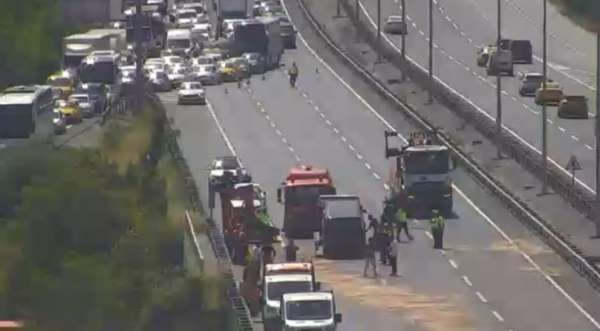 Eyüpsultan'da zincirlime trafik kazası: 6 yaralı