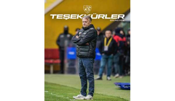 Kayserispor'da Erling Moe'nin görev süresi sona erdi