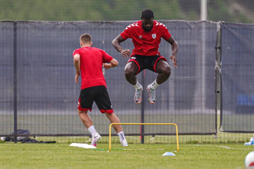 Samsunspor yeni sezon hazırlıklarını sürdürüyor