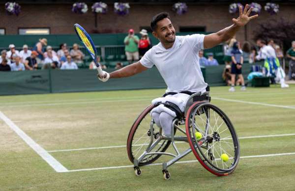Ahmet Kaplan Wimbledon'da yarı finalde