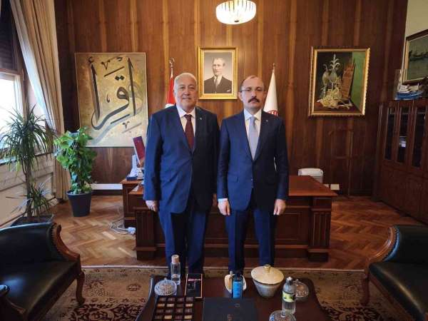 Başkan Yılmaz'dan Mehmet Muş'a ziyaret: Çarşamba'nın tarımı ve ekonomisi masaya yatırıldı