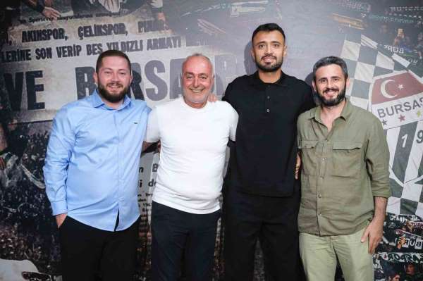 Bursaspor, Mehmet Yiğit'e veda etti