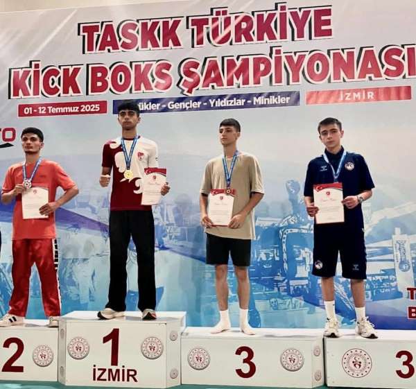 Türkiye Şampiyonası'nda Elazığ rüzgarı: 8 bronz madalya