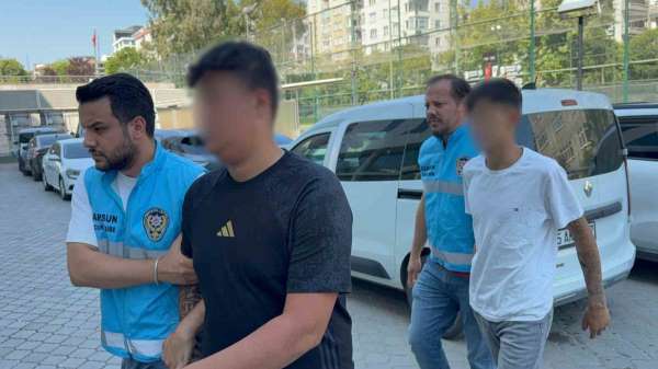 Büfeyi kundaklayan çocuklar yakalandı