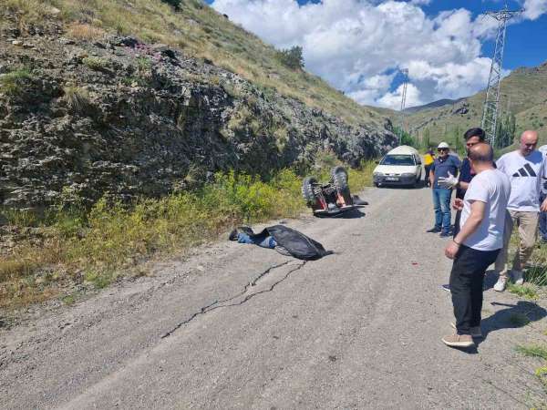 İspir'de kahreden kaza: ATV'den düşen şahıs hayatını kaybetti
