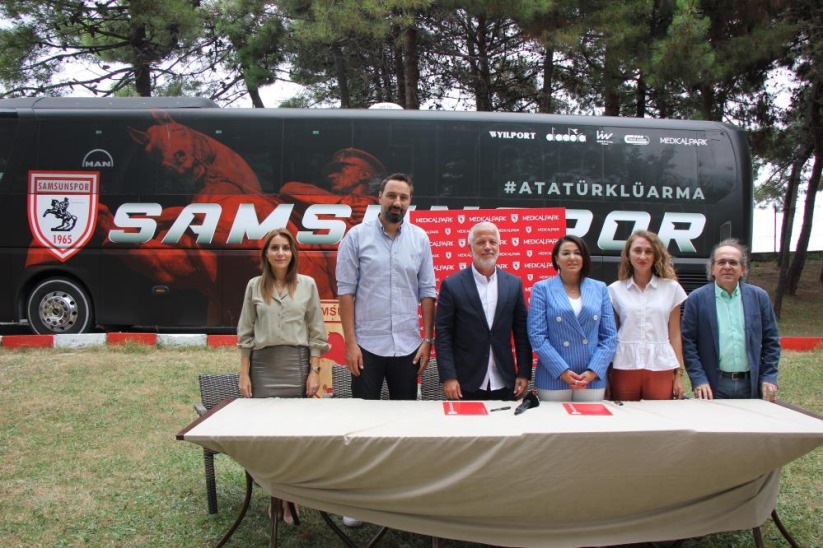 Samsunspor Basketbol ile Medical Park arasında sponsorluk anlaşması imzalandı