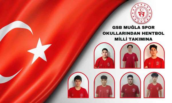 Muğla'dan U15 Hentbol Milli takım kampına 7 sporcu çağrıldı