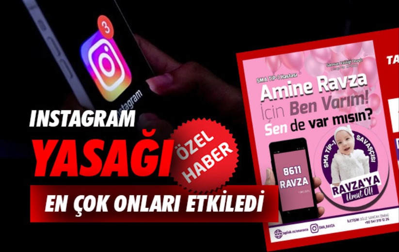 Instagramın kapanması en çok SMA hastası çocukları etkiledi