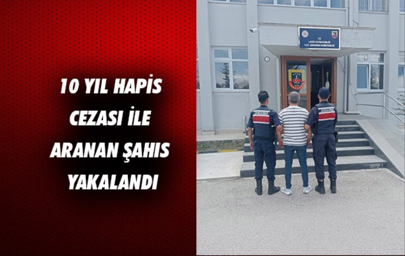 Samsun'da 10 yıl hapis cezası ile aranan şahıs yakalandı