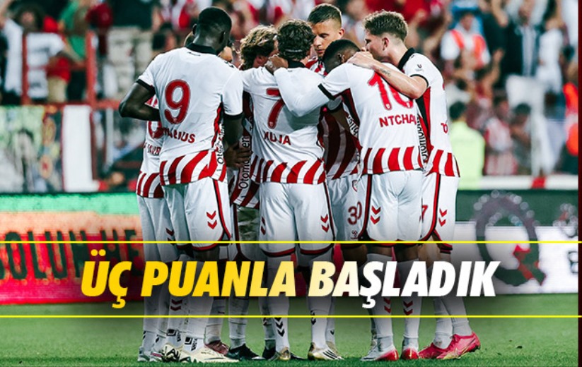 Üç Puanla Başladık 