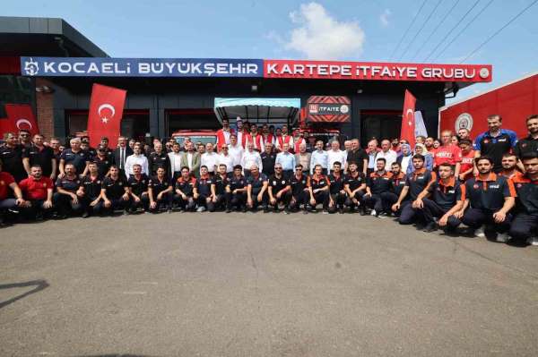Kartepe'ye yeni itfaiye binası kazandırıldı