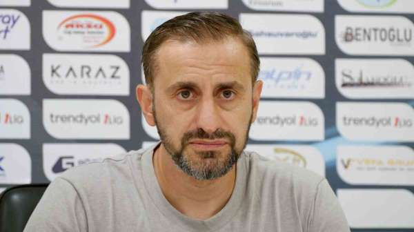 Serkan Özbalta: 'Bize güvenen taraftarımızı ve şehrimizi mahcup etmeyeceğiz'