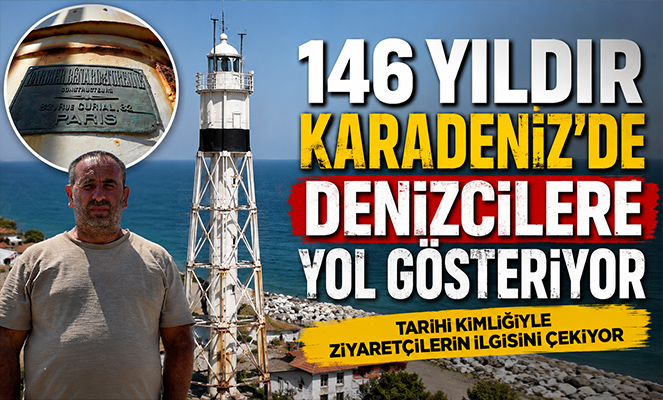 146 yıldır Karadeniz'de denizcilere yol gösteriyor
