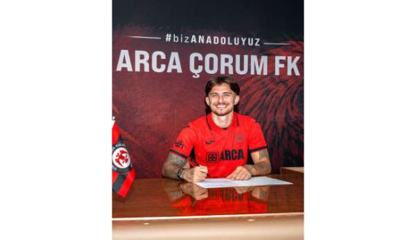Çorum FK, Berat Özdemir ile 2+1 yıllık sözleşme imzaladı
