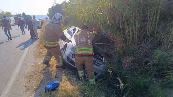 Kırıkhan'da trafik kazası: 1 yaralı