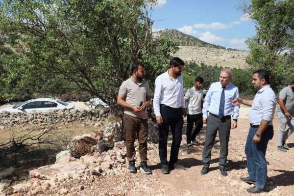 Mardin'de tarım arazilerini korumak amacıyla açıktan akan dere yer altına alınıyor