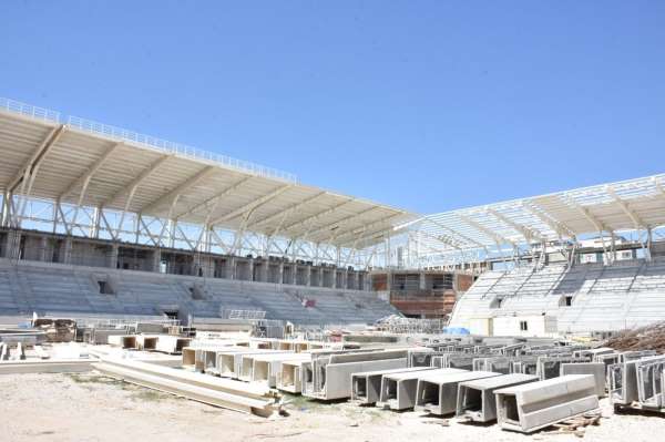 Yeni Elazığ Şehir Stadyumu'nda son aşamaya gelindi