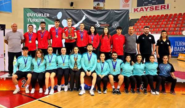 Badmintonda 'Büyükler Türkiye Şampiyonu' Erzincan oldu