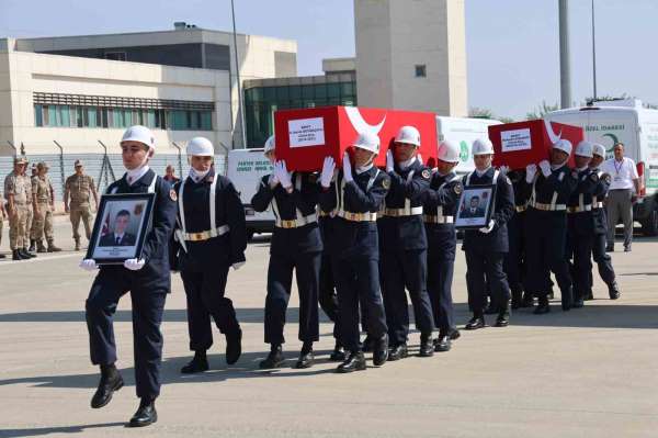 Tunceli'deki kazada şehit olan 4 asker memleketlerine uğurlandı