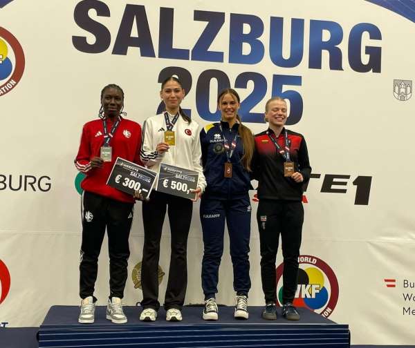 Büyükşehrin sporcusu Avrupa'dan şampiyon döndü