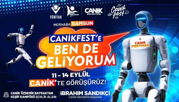 CANİKFEST Yapay Zeka Yolculuğu'nda insansı robot 'CANİKFESTMEN' görücüye çıkacak