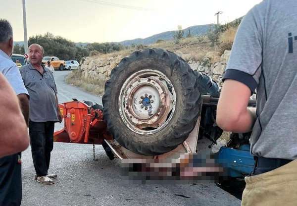 Karaburun'da traktör kazası: 1 ölü