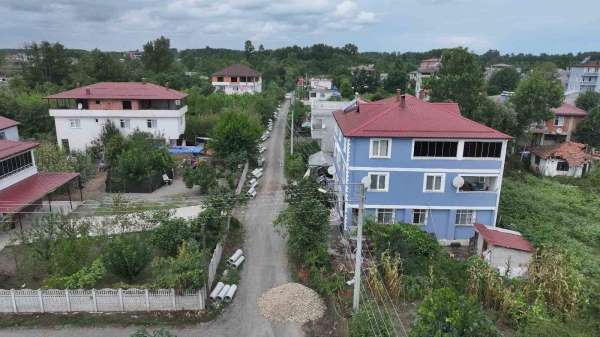 Terme'nin kanalizasyon problemi çözülüyor