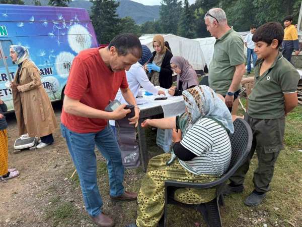 Çarşamba'da mevsimlik tarım işçilerine sağlık taraması