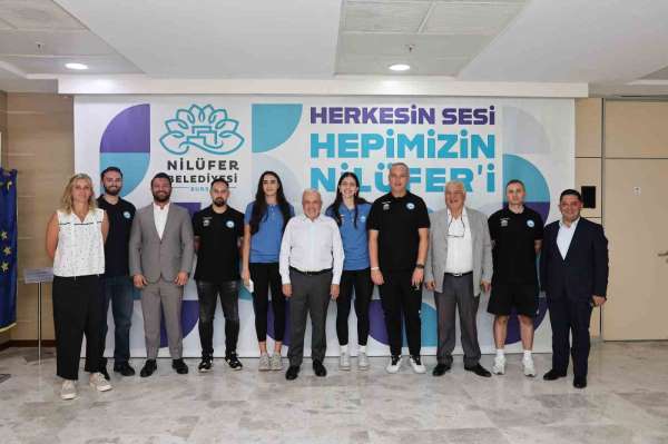 Nilüfer Belediyesporlu milli sporculara Başkan Şadi Özdemir'den tebrik