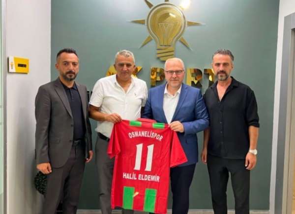 Osmanelispor'dan Milletvekili Eldemir'e ziyaret