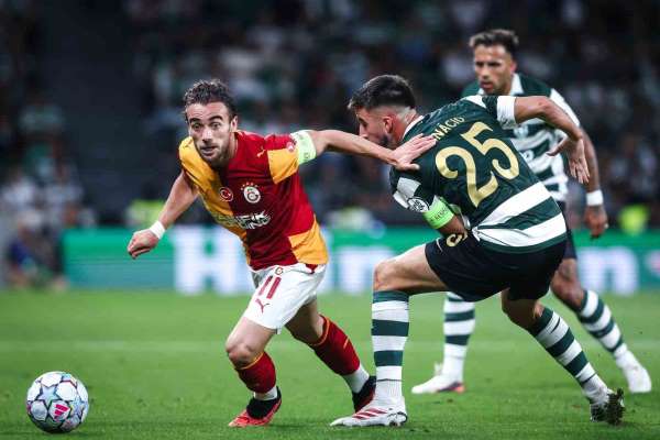 UEFA Şampiyonlar Ligi: Sporting: 1 - Galatasaray: 1