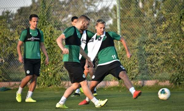 Konyaspor'da 3 günlük izin sonrası hazırlıklar başladı
