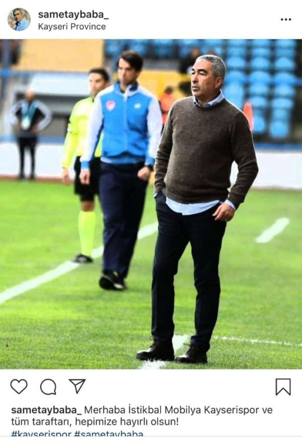Samet Aybaba Kayserispor'u açıkladı