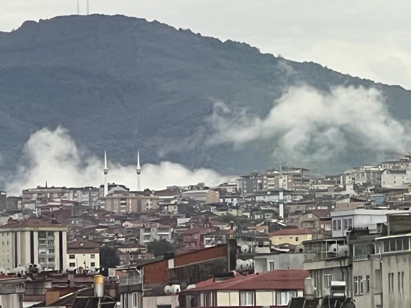 Samsun'da hava sıcaklığı düştü, bulutlar yükselmeye başladı