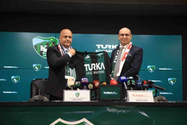Kocaelispor, 'Turka' ile sponsorluk imzaladı