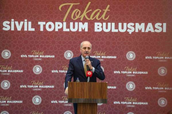 TBMM Başkanı Kurtulmuş, Tokat'ta sivil toplum temsilcileriyle bir araya geldi